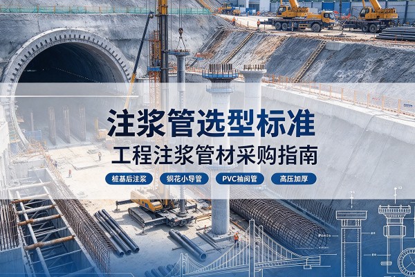 奉贤区注浆管选型标准