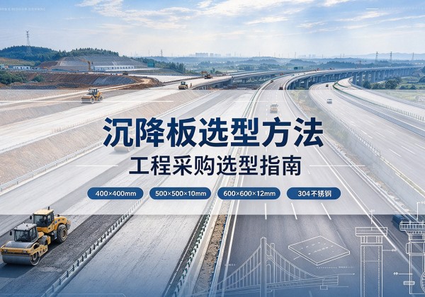 奉贤区沉降板选择方法