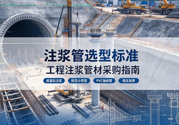 奉贤区注浆管选型标准